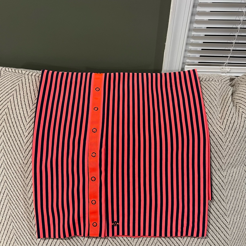 Lululemon Vinyasa Scarf Rulu orange/navy stripe